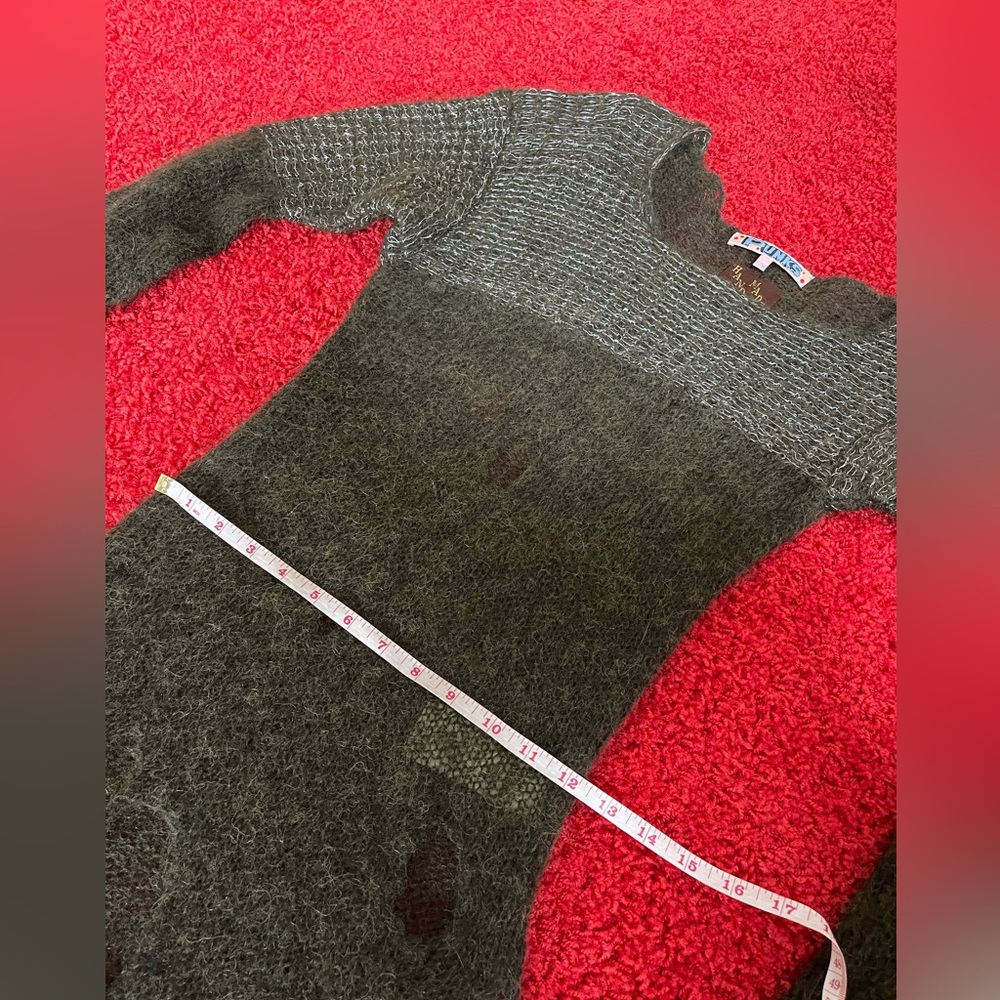 New Vivienne Westwood PUNKS JUMPER MOHAIR/ALPACA S/M UNISEX - Picture 13 of 16